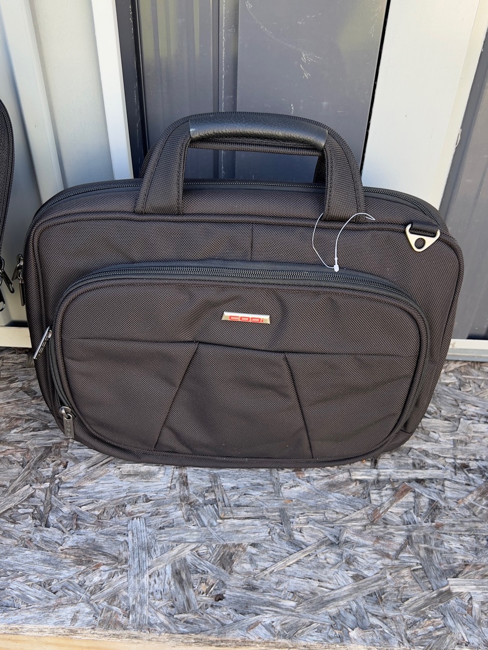Black Men's Briefcase Laptop Bag